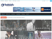 Tablet Screenshot of bookaholic.vn